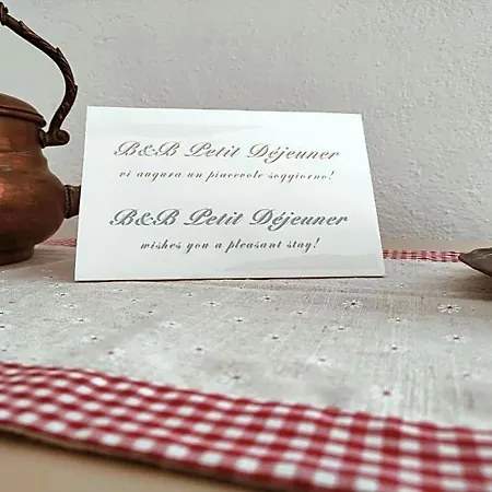 Petit Dejeuner Frühstückspension Chiavari